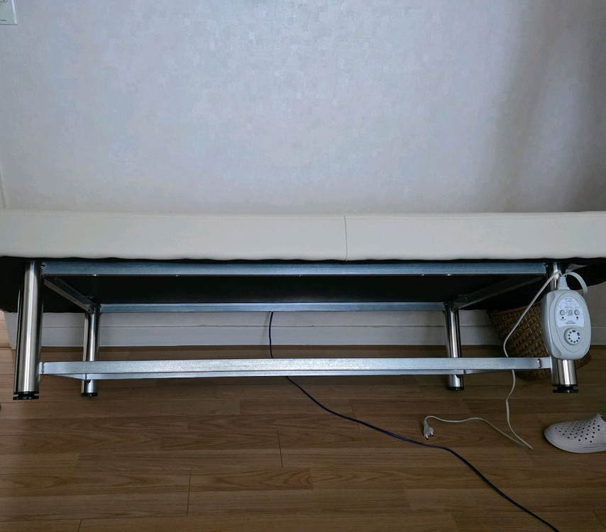 미사용) 간이침대 마사지침대 열선있어요 이미지