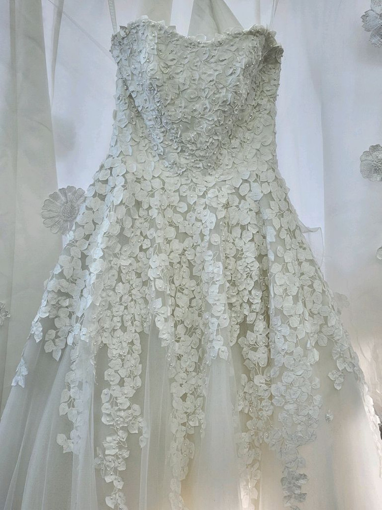 고퀄입체웨딩드레스(드라이완료)--2