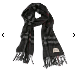 하루만 버버리 남성 캐시미어 머플러