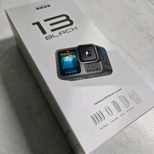 고프로 히어로 13 블랙 액션캠 박스풀셋 판매합니다.