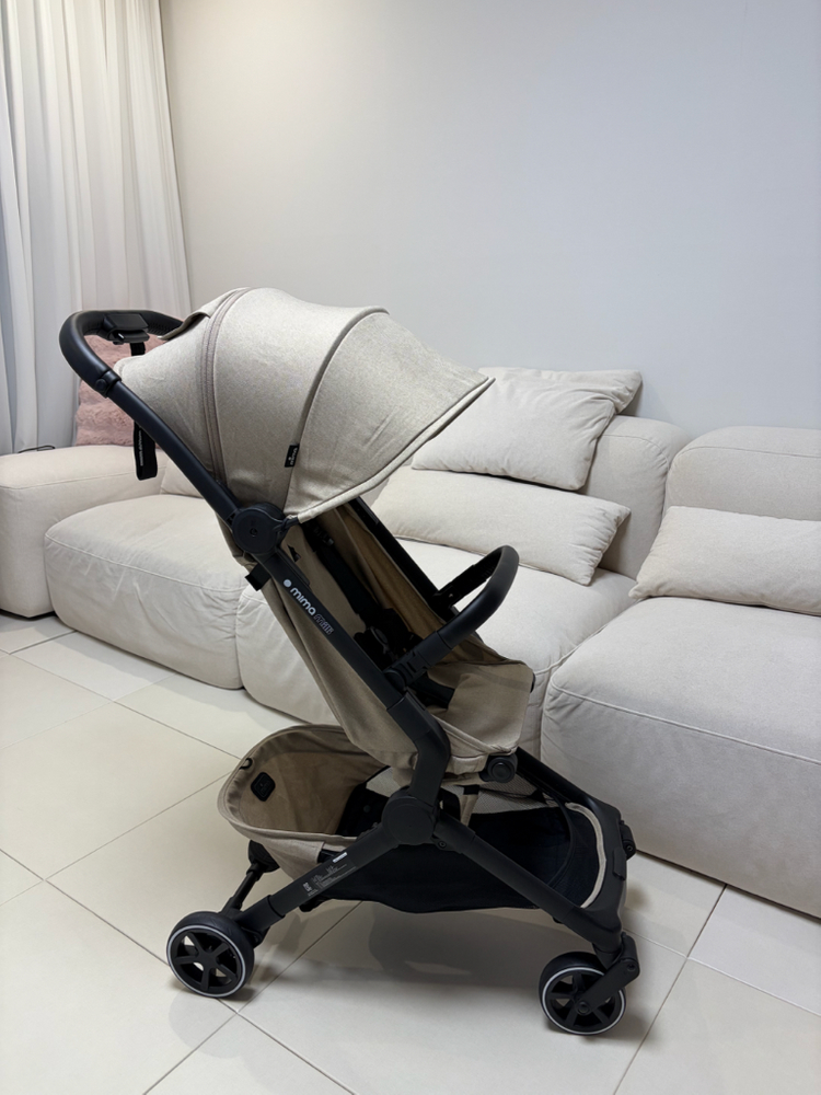 미마 밀리 팝니다. 휴대용 유모차 베이지. 미마자리--3