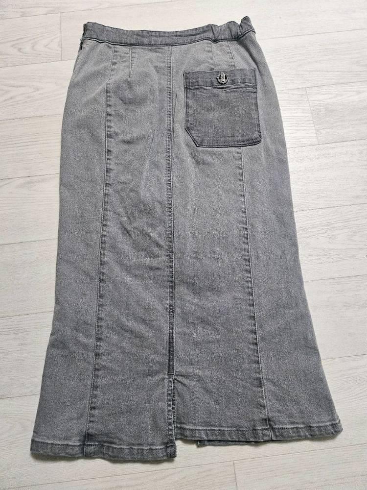 MINE 데님 슬릿 스커트 61사이즈--6