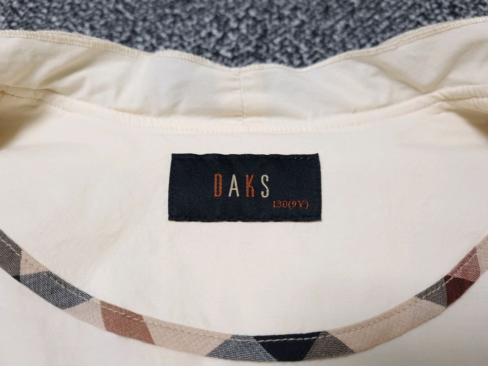 [무료배송][130]닥스 키즈 셔링 바람막이 점퍼--5