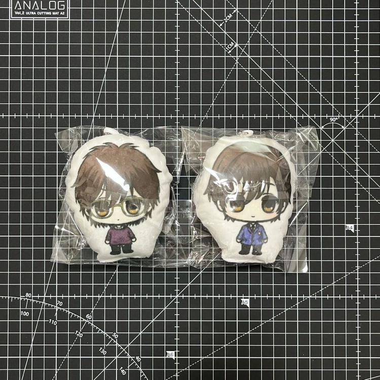 머핀님 오란고교 사교클럽 호스트부 하루히 쿠션 인형 키링 2종 세트--0