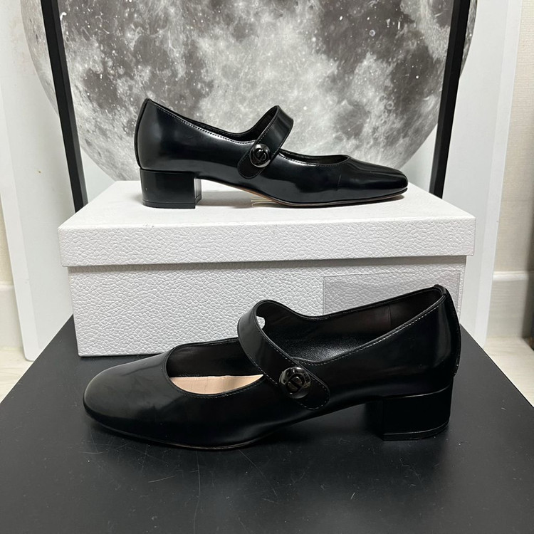 정품 36.5) 디올 D-Doll 메리제인 펌프스 구두 230~235 이미지