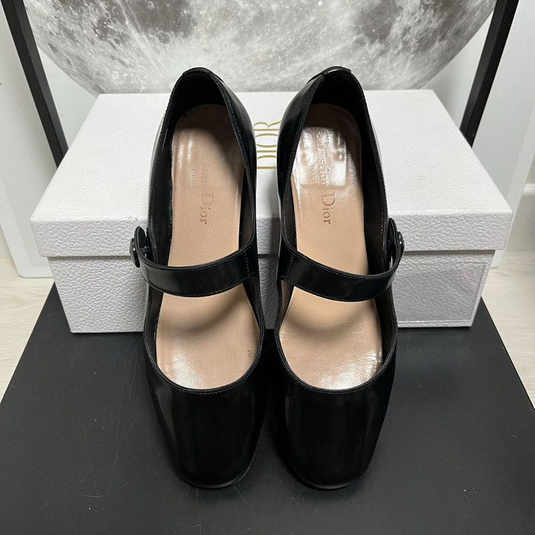 정품 36.5) 디올 D-Doll 메리제인 펌프스 구두 230~235 이미지