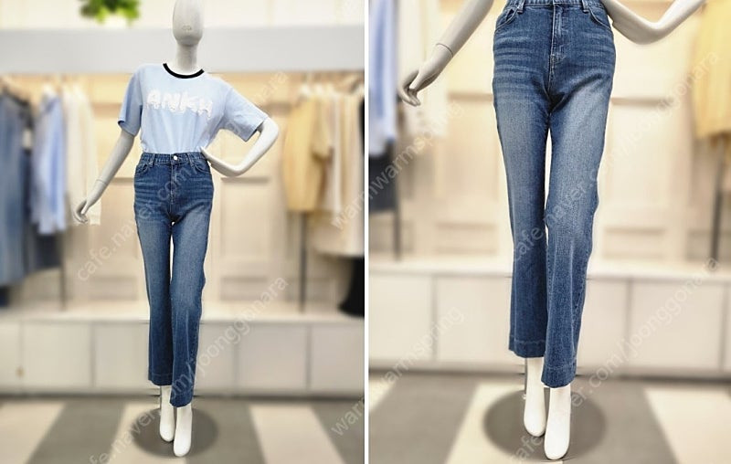 러브패리스 가디건&더틸버리 밴딩 데님 청바지 듀엘 sjsj 보브 지컷 시슬리 에고이스트 이미지