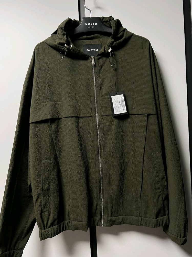 시스템옴므 후드 점퍼--2