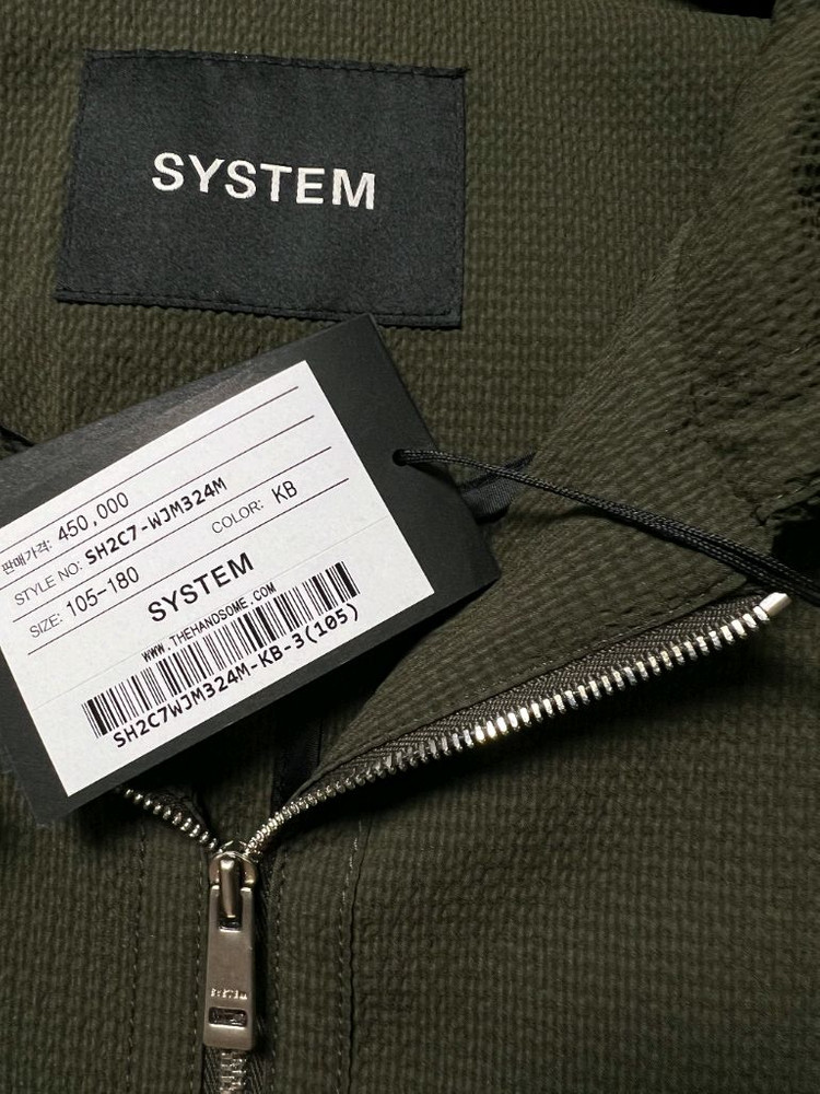 시스템옴므 후드 점퍼--8