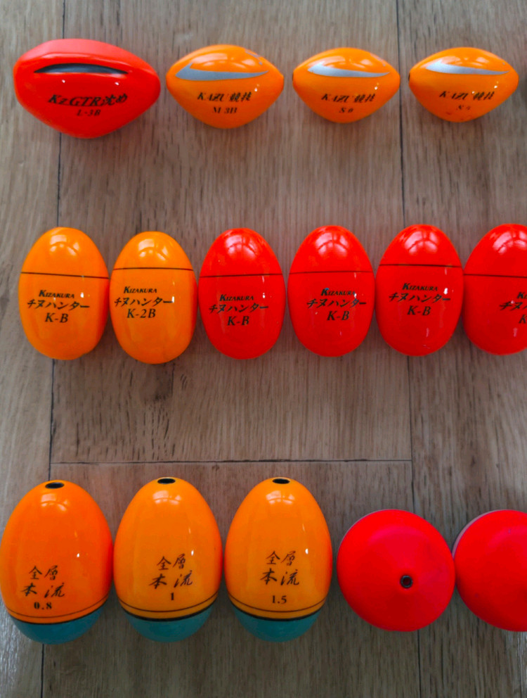 키자쿠라 바다낚시/감성돔 구멍찌(24개)#시마노#다이와#가마가츠--2