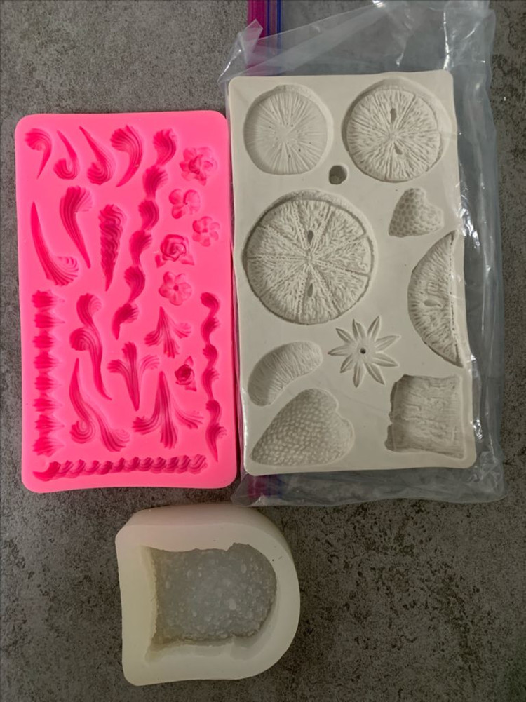 비누공예 캔들공예용 실리콘 몰드 + 덤 생크림 짤주머니와 깍지들 이미지