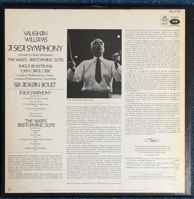 클래식LP_본 윌리엄스-바다 교향곡--1