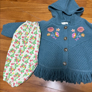 프레젠트프로젝트 딸기 고쟁이 xs 루이스미샤 판초 24m 일괄