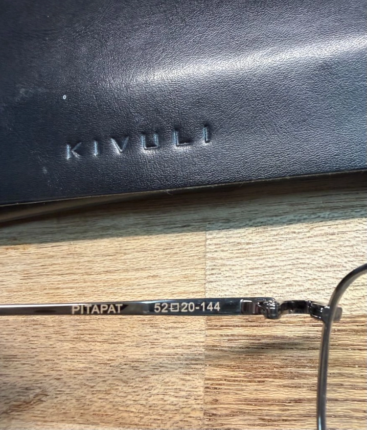 일본)키블리 피터팻KIVULI PITAPAT 실버 티타늄 안경테 이미지