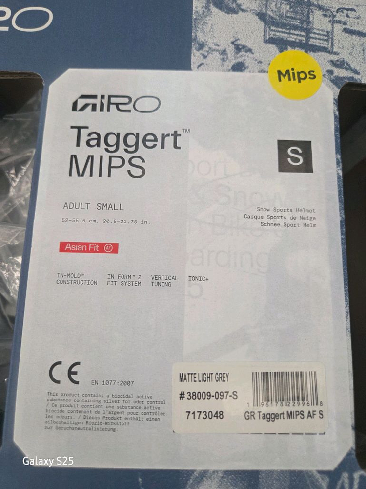 지로 Taggert MIPS 헬멧 S + 루디스 장갑 XS 판매합니다--0