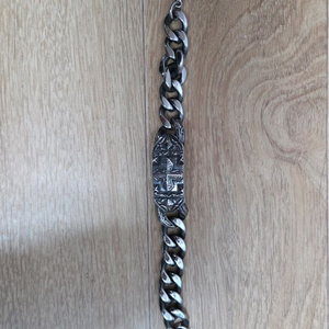 실버 체인 팔찌