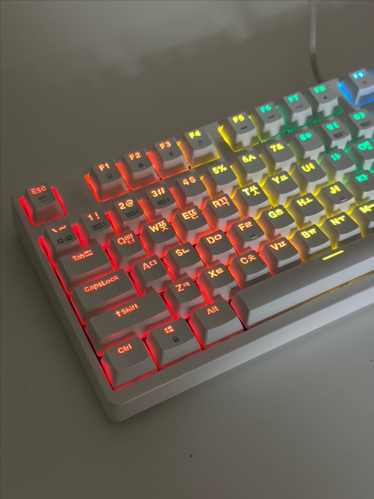 [이벤트]앱코 K660S 화이트 키보드 마우스 헤드셋 이미지