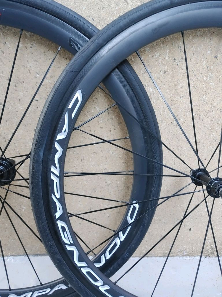 A급)) 가성비갑 csc 카본휠셋 림브 클린쳐+ 카본전용패드 팝니다.(보라원데칼) (40만)--2