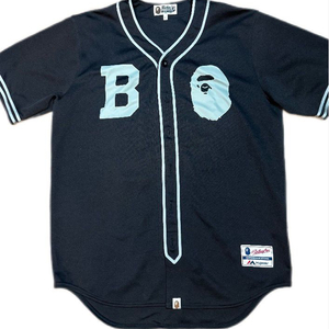 베이프 야구 반팔 셔츠 이미지