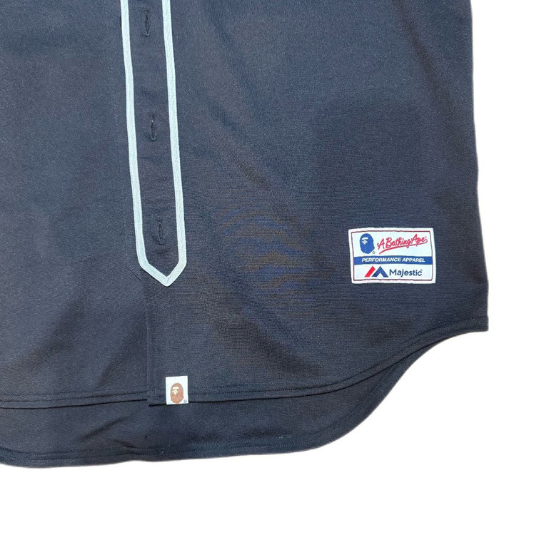 베이프 야구 반팔 셔츠 이미지