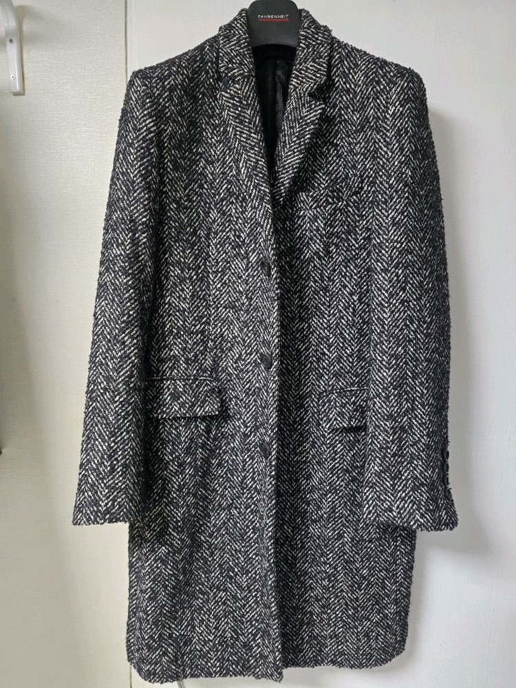 남자코트 디앤써,드러그옴므,듀드나인,퓨러그옴므 헤링본,블랙,베이지,네이비,그레이 정장코트.라이더 가죽쟈켓 판매합니다--6