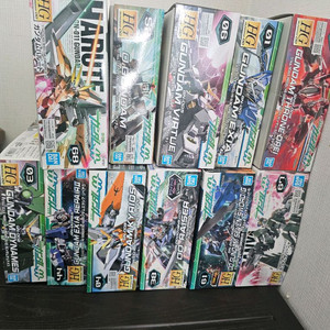 hg더블오 건담 프라모델 세트