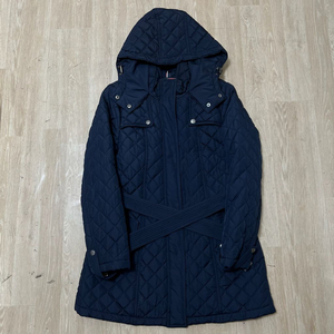 타미힐피거 여성 트렌치 롱 퀼팅점퍼 롱패딩 M/95