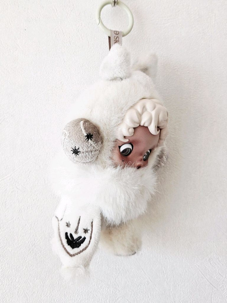 (정품)팝마트 스컬판다 빛의 정원 Mist 플러시 키링--2