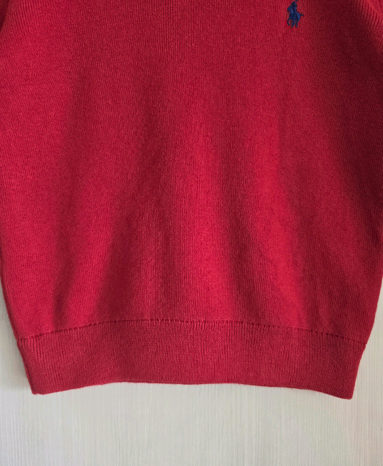 폴로 랄프로렌키즈 엘보우패치 크루넥 니트 4T--4