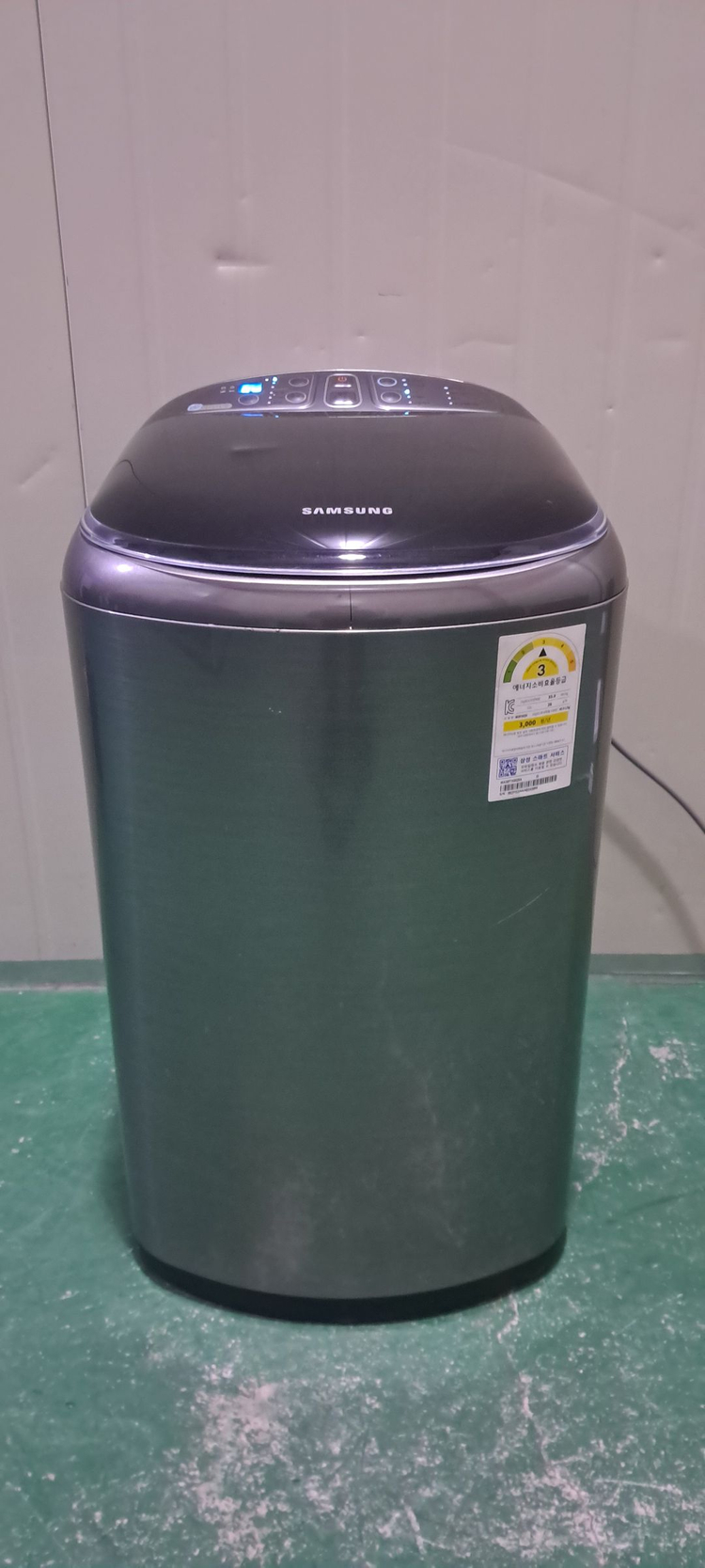 2762 삼성 아가사랑 3KG 통돌이세탁기(메탈실버)--0