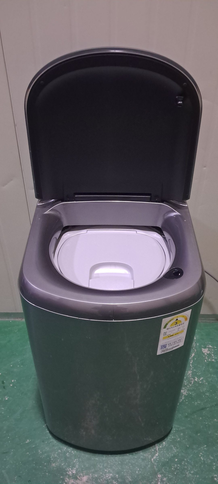 2762 삼성 아가사랑 3KG 통돌이세탁기(메탈실버)--4