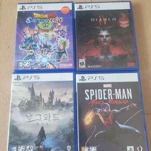 ps5 드래곤볼 스파킹제로, 디아블로4, 호그와트 레거시, 마일즈 모랄레스