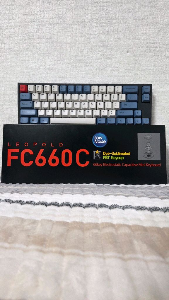 레오폴드 FC660C 저소음 키캡변경 무접점 토프레키보드 이미지