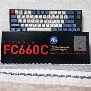 레오폴드 FC660C 저소음 키캡변경 무접점 토프레키보드 이미지