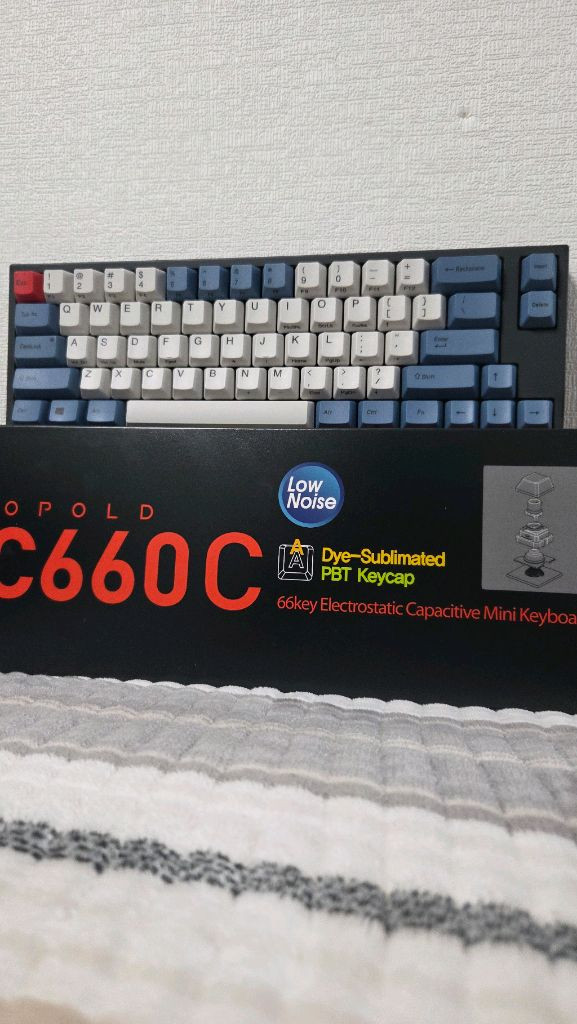 레오폴드 FC660C 저소음 키캡변경 무접점 토프레키보드 이미지