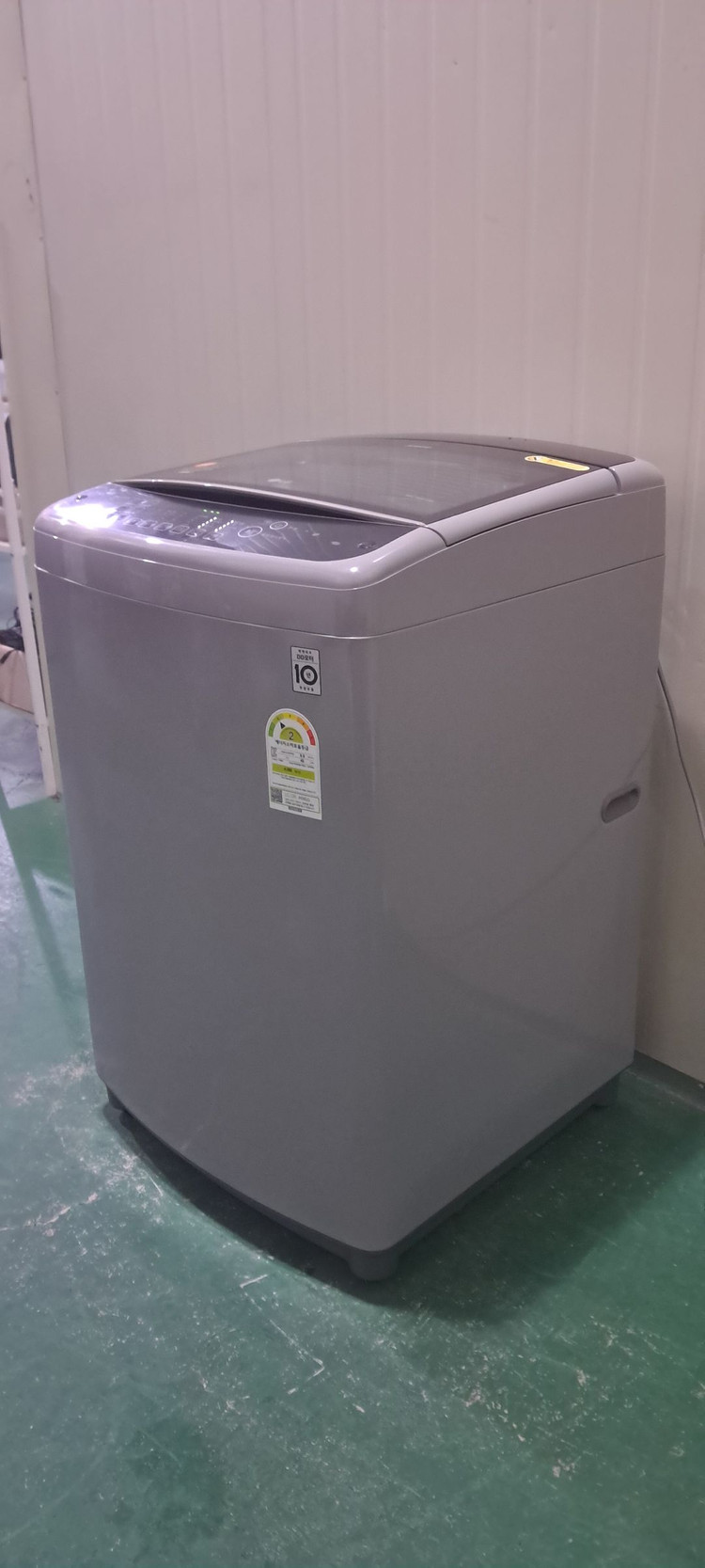 2616 엘지 16KG 통돌이세탁기(메탈실버+블랙라벨)--2