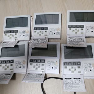 중고 LG 시스템에어컨 유선리모컨 묶음