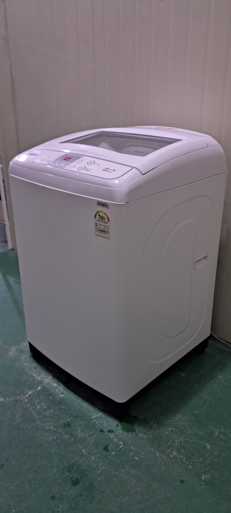 2625 대우 15KG 통돌이세탁기(화이트)--2