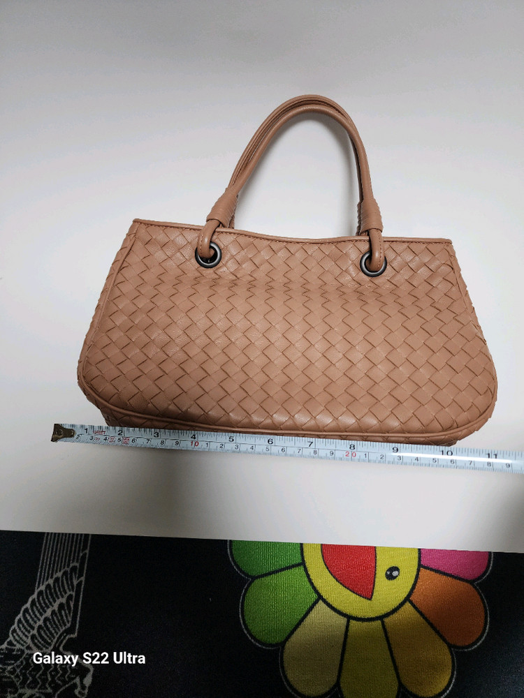 보테가베네타 인트레치아토 토트백입--8