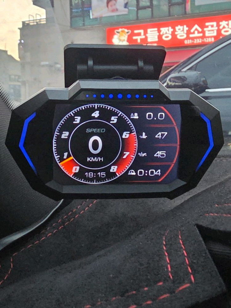 obd2 헤드업 디스플레이 팝니다. 이미지