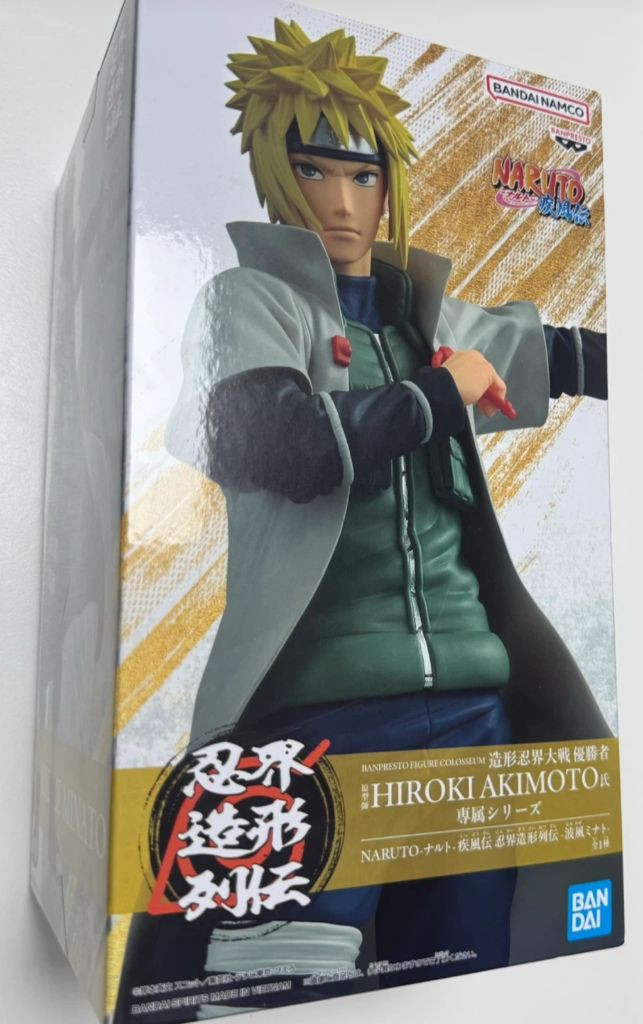 반다이 나루토 미나토 피규어 미개봉 새상품--0