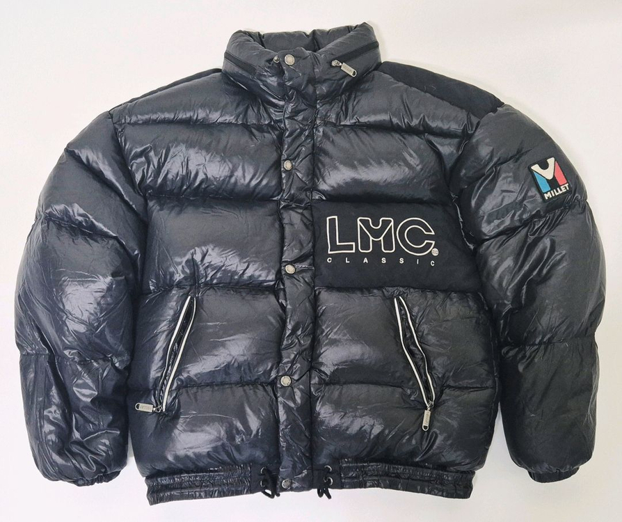 (M/100) 밀레 x LMC 콜라보 패딩 구스 다운 눕시 우모복--0