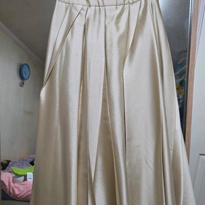 한섬 마인 실크 울블렌드 스커트