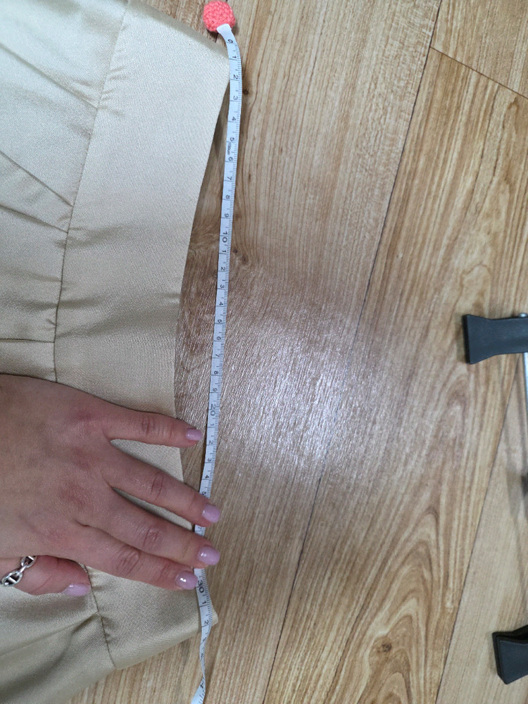 한섬 마인 실크 울블렌드 스커트--3