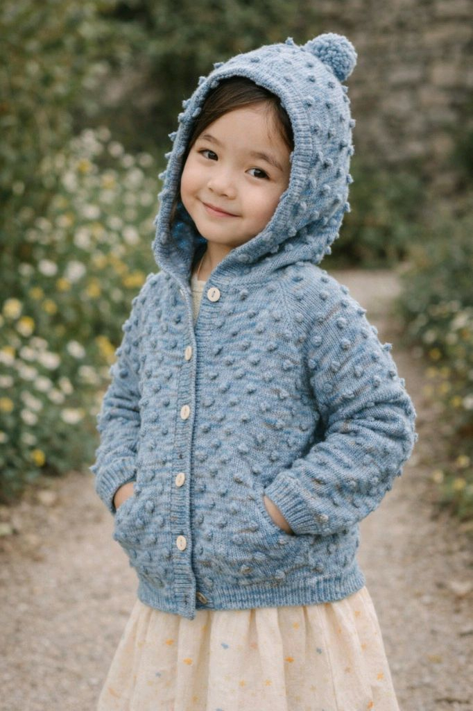 미샤앤퍼프 팝콘 가디건 6y--0