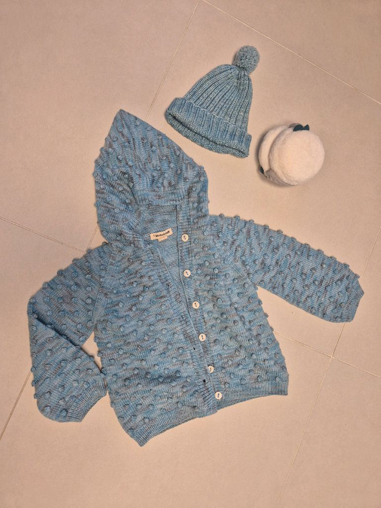 미샤앤퍼프 팝콘 가디건 6y--2