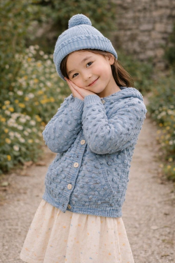 미샤앤퍼프 팝콘 가디건 6y--5