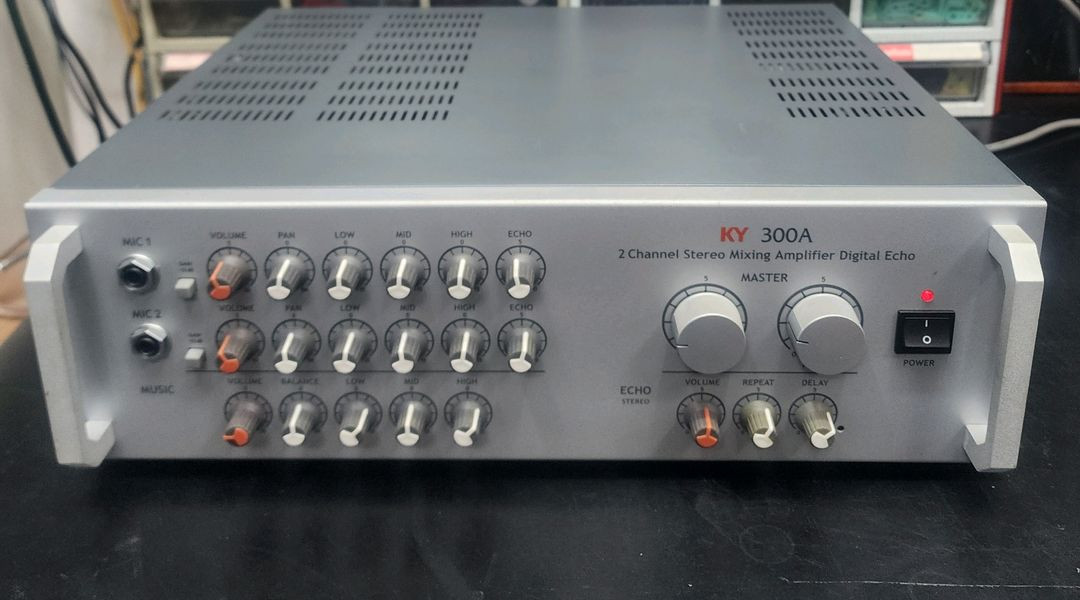 금영(KY) 300A 2채널 스테레오 믹싱 앰프--0