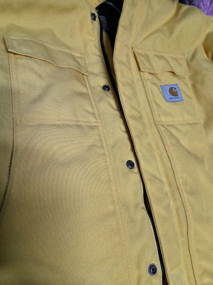 칼하트 아크틱 자켓 100사이즈 M 노랑--4