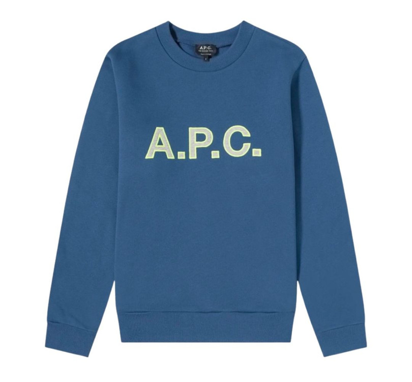 A.P.C. 아페쎄 위그 스웨트셔츠 네이비 블루 XL 이미지